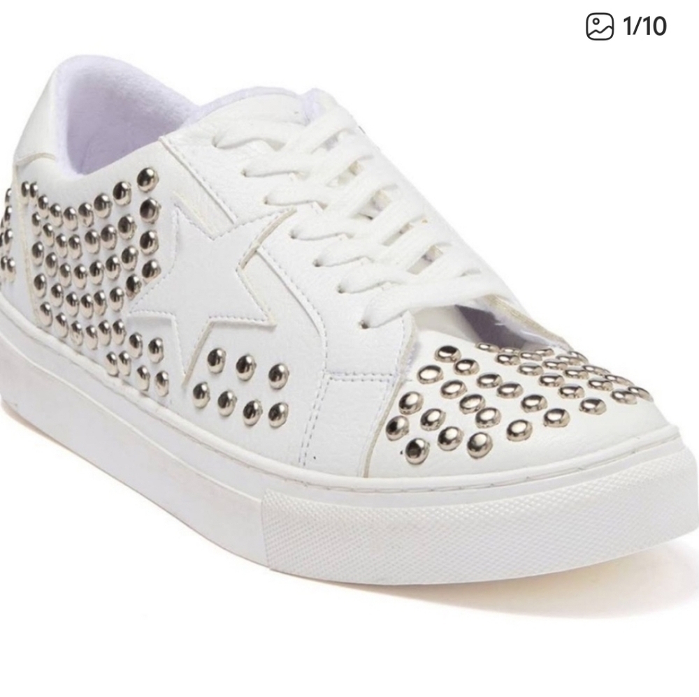 Steven New York Womens Studded Phunky Sneaker 8